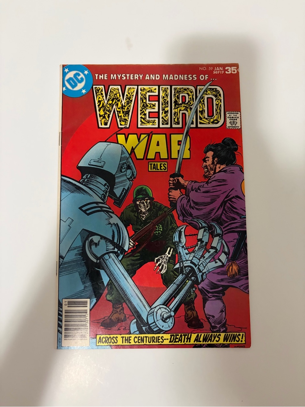 DC weird war tales comic #59